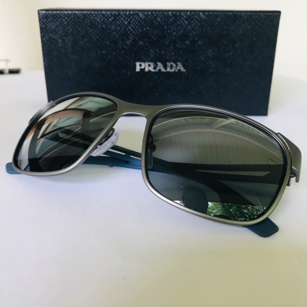 Prada Sport Gunmetal Polarized Sunglasses - Picture 2 of 9